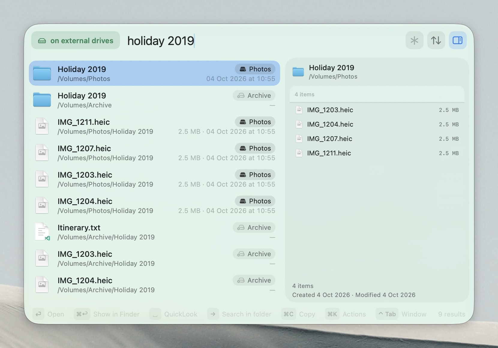 External drives