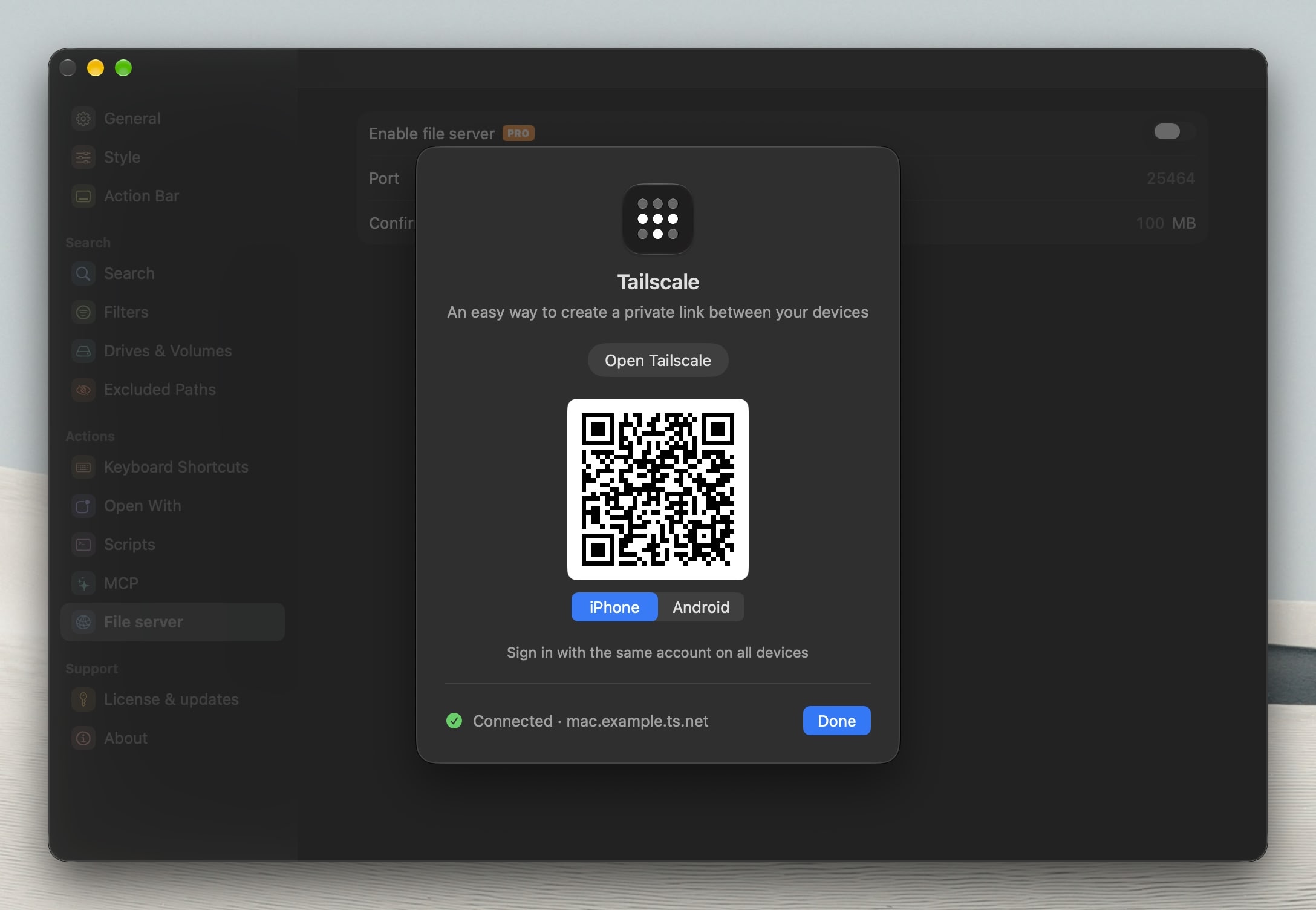 Remote access
