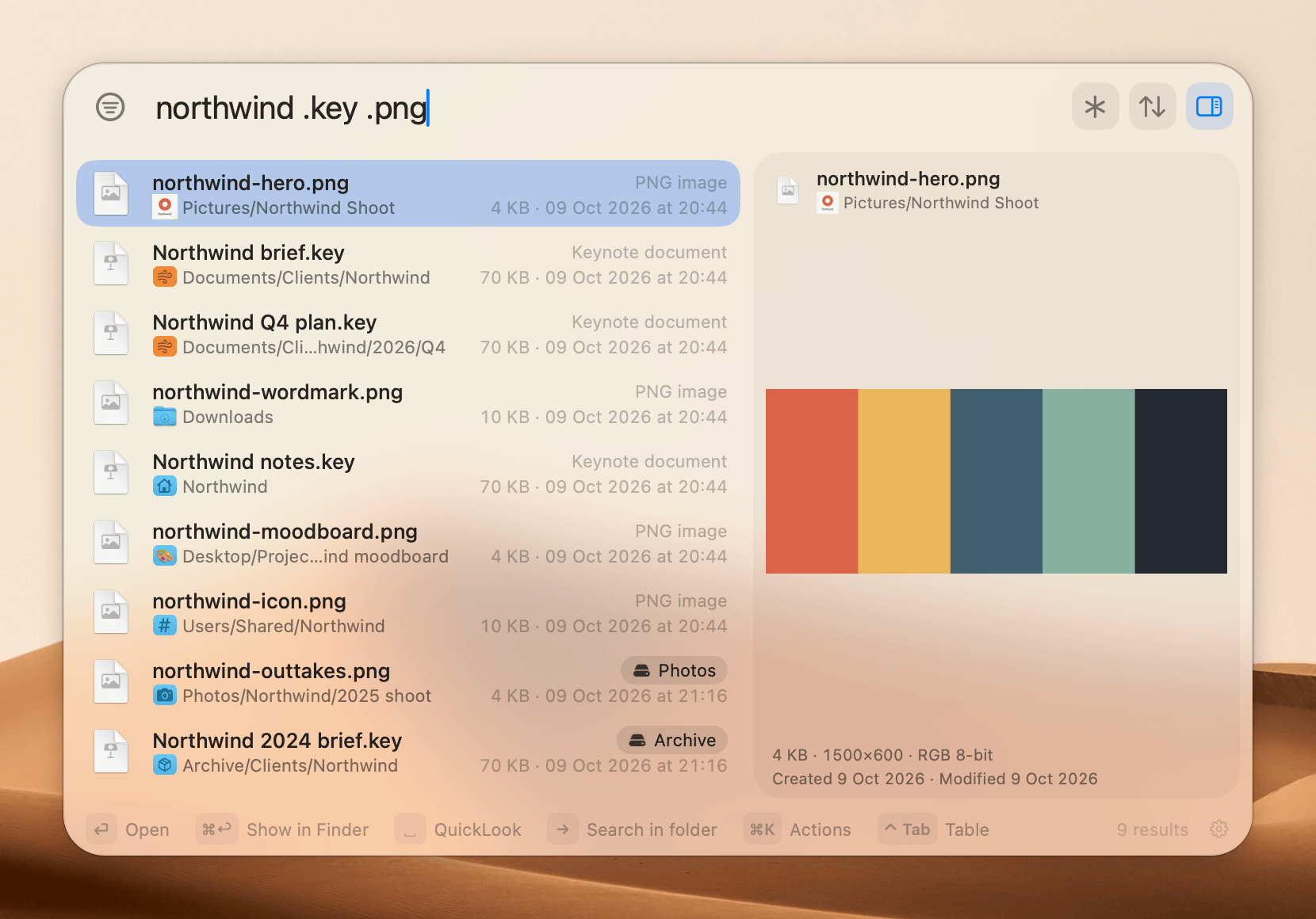 folder icons