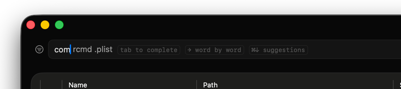suggestion hints
